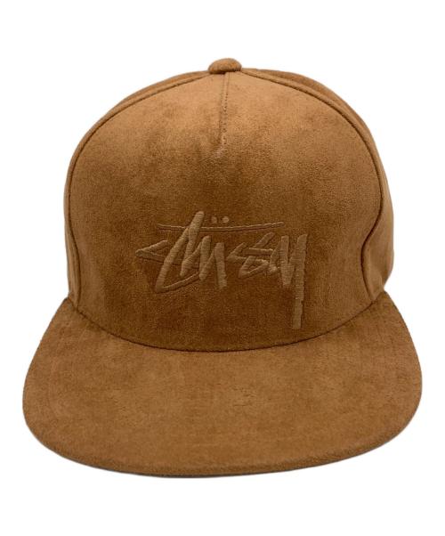 stussy（ステューシー）stussy (ステューシー) キャップ ブラウンの古着・服飾アイテム