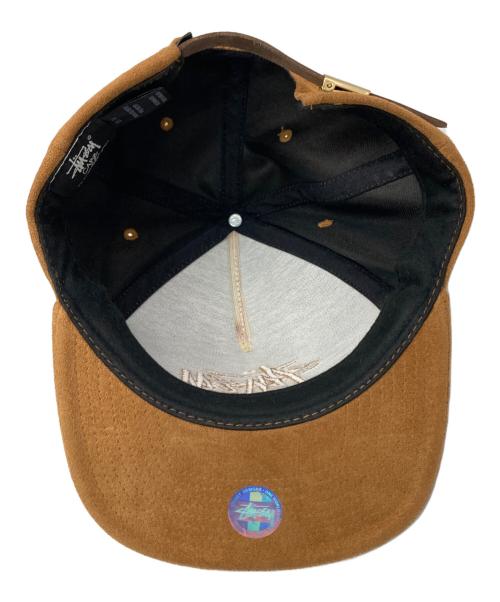 stussy（ステューシー）stussy (ステューシー) キャップ ブラウンの古着・服飾アイテム