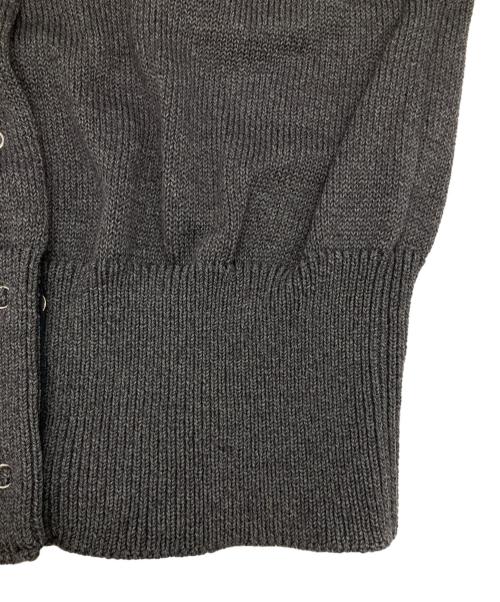 THE SHINZONE（ザ シンゾーン）THE SHINZONE (ザ シンゾーン) LONG RIB CARDIGAN グレー サイズ:FREEの古着・服飾アイテム