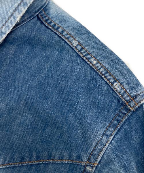 Saint Laurent Paris（サンローランパリ）Saint Laurent Paris (サンローランパリ) デニムウエスタンシャツ インディゴ サイズ:XSの古着・服飾アイテム