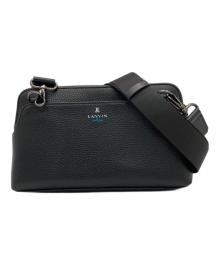 LANVIN en Bleu（ランバンオンブルー）の古着「ショルダーバッグ」｜ブラック