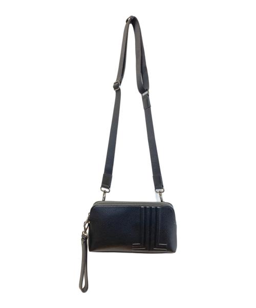 LANVIN en Bleu（ランバンオンブルー）LANVIN en Bleu (ランバンオンブルー) ショルダーバッグ ブラックの古着・服飾アイテム