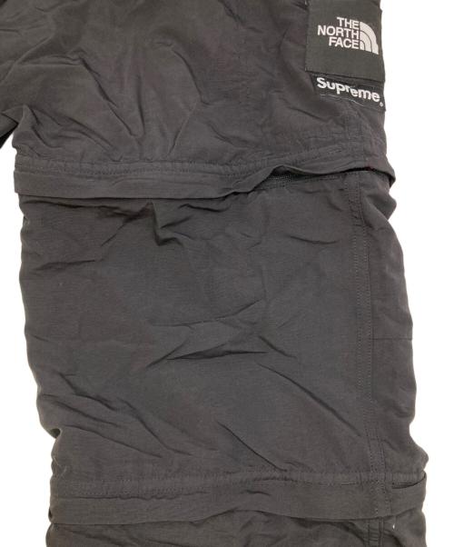 THE NORTH FACE（ザ ノース フェイス）THE NORTH FACE (ザ ノース フェイス) SUPREME (シュプリーム) Trekking Zip Off Belted Pants ブラック サイズ:Sの古着・服飾アイテム