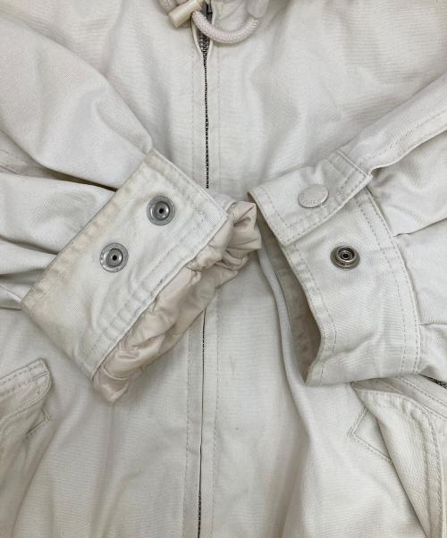 SUPREME（シュプリーム）SUPREME (シュプリーム) Leather Collar Utility Jacket ホワイト サイズ:Mの古着・服飾アイテム