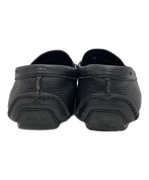 PRADA（プラダ）PRADA (プラダ) ドライビングシューズ ブラック サイズ:36の古着・服飾アイテム