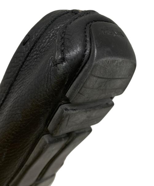 PRADA（プラダ）PRADA (プラダ) ドライビングシューズ ブラック サイズ:36の古着・服飾アイテム