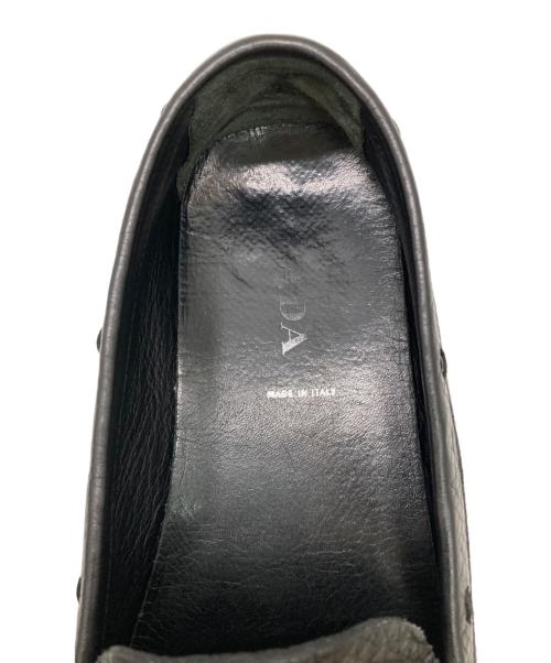 PRADA（プラダ）PRADA (プラダ) ドライビングシューズ ブラック サイズ:36の古着・服飾アイテム