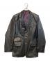 PAUL SMITH（ポールスミス）の古着「カウレザー3Bジャケット」｜ブラック