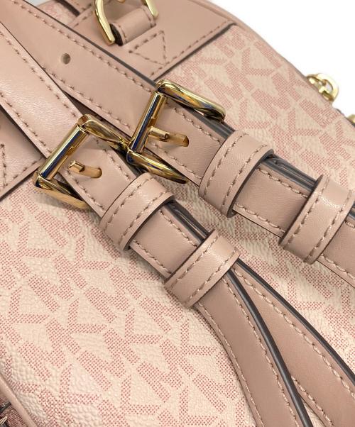 MICHAEL KORS（マイケル・コース）MICHAEL KORS (マイケル・コース) RHEA ZIPバックパック ピンクの古着・服飾アイテム