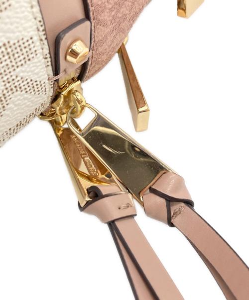 MICHAEL KORS（マイケル・コース）MICHAEL KORS (マイケル・コース) RHEA ZIPバックパック ピンクの古着・服飾アイテム