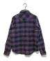 IRON HEART (アイアンハート) フランネルネルウエスタンシャツ パープル×ブラック サイズ:M：12000円