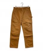 CarHarttカーハート）の古着「DUCK Double Front Loose Fit」｜ブラウン