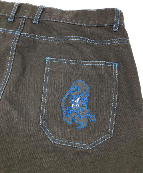 YARDSALE（ヤードセール）YARDSALE (ヤードセール) デニムパンツ ブラック サイズ:Lの古着・服飾アイテム