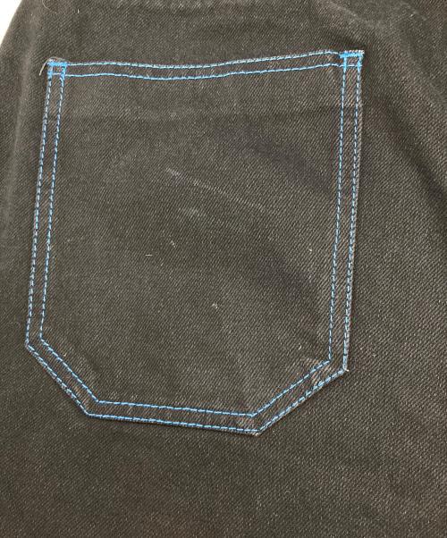 YARDSALE（ヤードセール）YARDSALE (ヤードセール) デニムパンツ ブラック サイズ:Lの古着・服飾アイテム