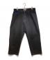 YARDSALE（ヤードセール）の古着「デニムパンツ」｜ブラック
