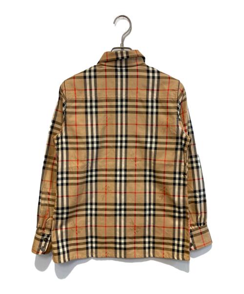 Burberry's（バーバリー）Burberry's (バーバリーズ) ノバチェックシャドーホースシャツ ベージュ サイズ:Sの古着・服飾アイテム