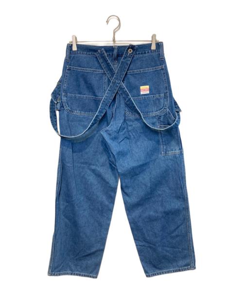 PAY DAY（ペイデイ）PAY DAY (ペイデイ) JOURNAL STANDARD relume (ジャーナルスタンダード レリューム) 別注サスペンダーパンツ インディゴ サイズ:Sの古着・服飾アイテム