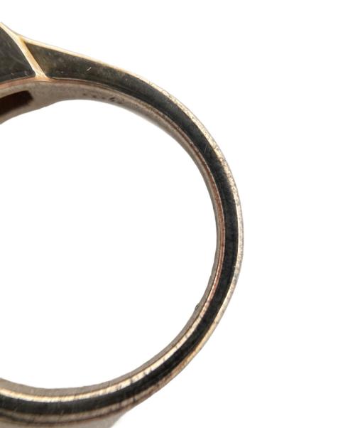 agete（アガット）agete (アガット) K10カルセドニーピンキーリング サイズ:5号の古着・服飾アイテム