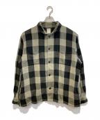 RHC Ron Hermanアールエイチシー ロンハーマン）の古着「バッファローチェックジャケット」｜グレー×ブラック