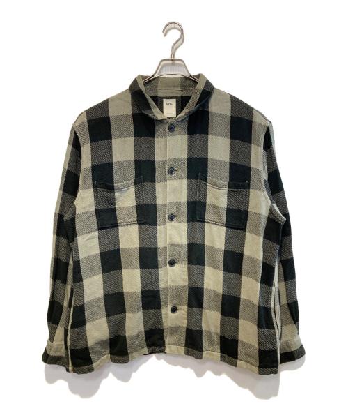 RHC Ron Herman（アールエイチシー ロンハーマン）RHC Ron Herman (アールエイチシー ロンハーマン) バッファローチェックジャケット グレー×ブラック サイズ:Lの古着・服飾アイテム