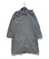 DESCENTE（デサント）の古着「HOODED OVER COAT」｜グレー