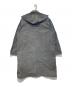 DESCENTE (デサント) HOODED OVER COAT グレー：6000円