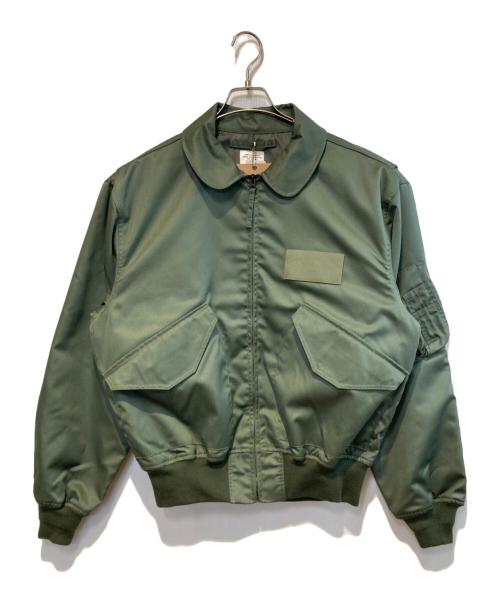 HOUSTON（ヒューストン）HOUSTON (ヒューストン) NOMEX CWU-36 FLIGHT JACKET オリーブ サイズ:XLの古着・服飾アイテム