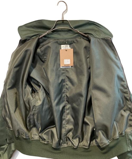 HOUSTON（ヒューストン）HOUSTON (ヒューストン) NOMEX CWU-36 FLIGHT JACKET オリーブ サイズ:XLの古着・服飾アイテム
