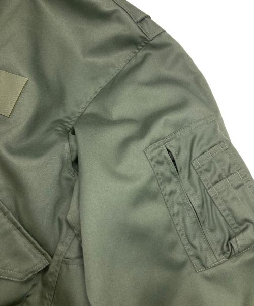 HOUSTON（ヒューストン）HOUSTON (ヒューストン) NOMEX CWU-36 FLIGHT JACKET オリーブ サイズ:XLの古着・服飾アイテム