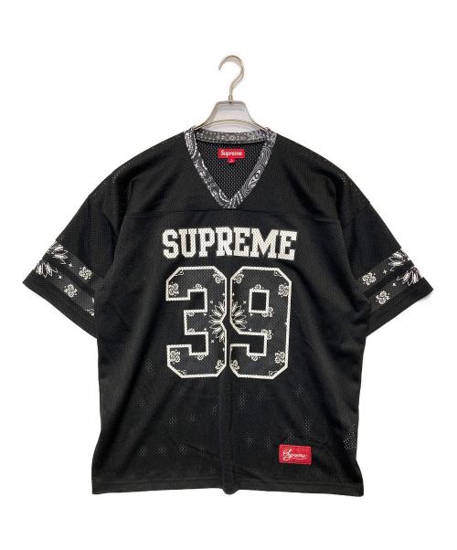 SUPREME（シュプリーム）SUPREME (シュプリーム) Bandana Football Jersey ブラック サイズ:XLの古着・服飾アイテム