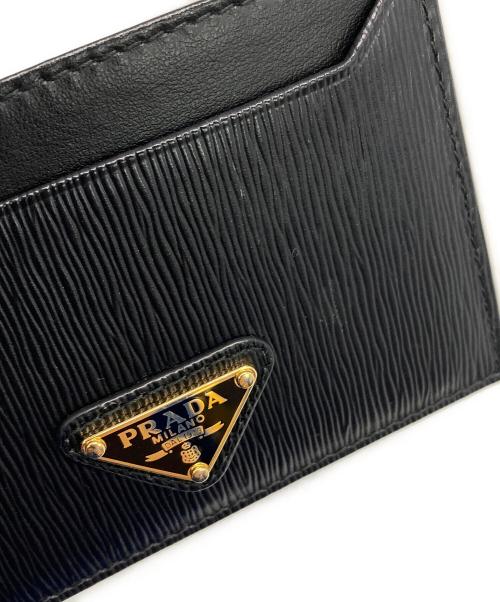 PRADA（プラダ）PRADA (プラダ) カードケース ブラックの古着・服飾アイテム