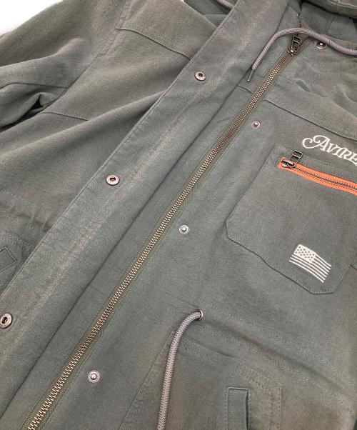 AVIREX WOMAN（アヴィレックスウーマン）AVIREX WOMAN (アヴィレックスウーマン) COLOR ZIP COMBI JACKET カーキ サイズ:Mの古着・服飾アイテム