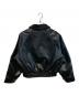 moussy (マウジー) F/LEATHER GATHER ブルゾン ブラック サイズ:FREE：8000円
