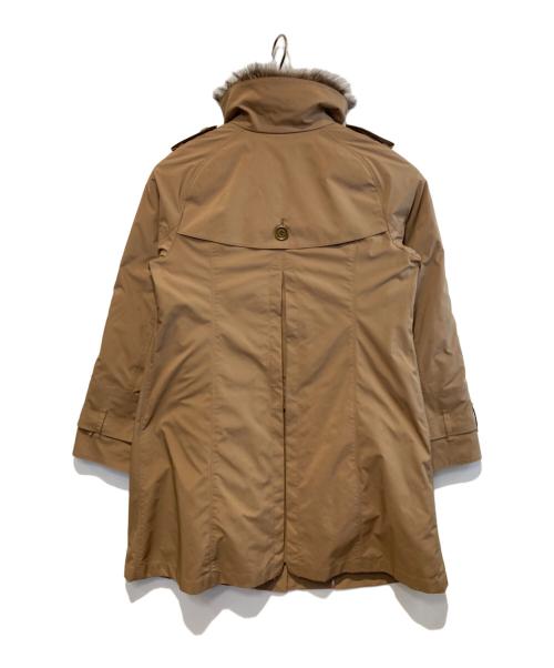 BURBERRY LONDON（バーバリーロンドン）BURBERRY LONDON (バーバリーロンドン) ダウンライナー付フォックスファーコート ブラウン サイズ:40の古着・服飾アイテム