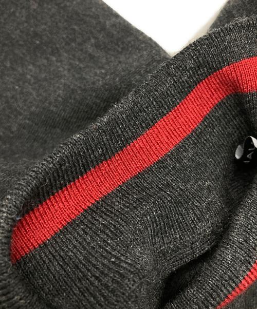 BALENCIAGA（バレンシアガ）BALENCIAGA (バレンシアガ) オーバーサイズVネックニット ブラック サイズ:Sの古着・服飾アイテム