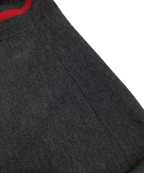 BALENCIAGA（バレンシアガ）BALENCIAGA (バレンシアガ) オーバーサイズVネックニット ブラック サイズ:Sの古着・服飾アイテム