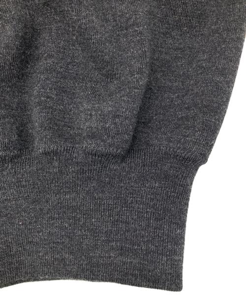 BALENCIAGA（バレンシアガ）BALENCIAGA (バレンシアガ) オーバーサイズVネックニット ブラック サイズ:Sの古着・服飾アイテム