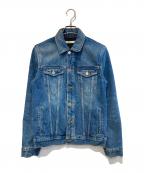 GIVENCHYジバンシィ）の古着「バックロゴトラッカージャケット」｜インディゴ