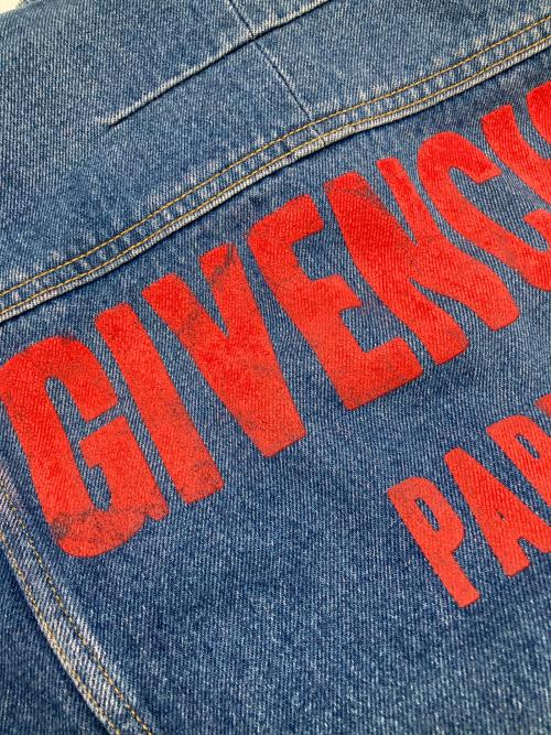 GIVENCHY（ジバンシィ）GIVENCHY (ジバンシィ) バックロゴトラッカージャケット インディゴ サイズ:XSの古着・服飾アイテム