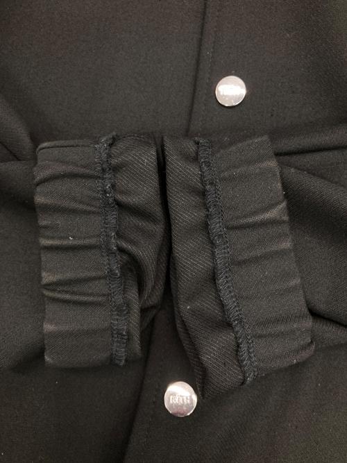KITH（キス）KITH (キス) Double Knit Coaches Jacket ブラック サイズ:Sの古着・服飾アイテム