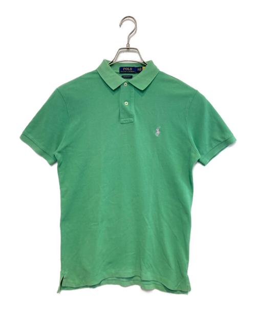 POLO RALPH LAUREN（ポロ・ラルフローレン）POLO RALPH LAUREN (ポロ・ラルフローレン) ポニー刺繍ポロシャツ グリーン サイズ:Sの古着・服飾アイテム