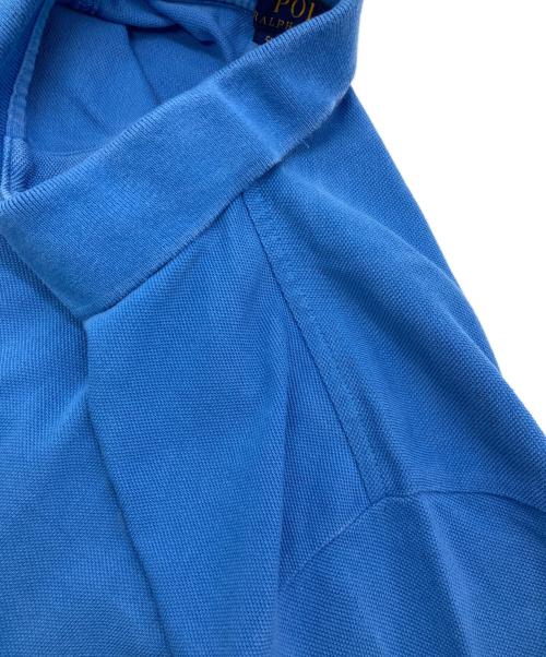 POLO RALPH LAUREN（ポロ・ラルフローレン）POLO RALPH LAUREN (ポロ・ラルフローレン) ポニー刺繍ポロシャツ ブルー サイズ:Sの古着・服飾アイテム