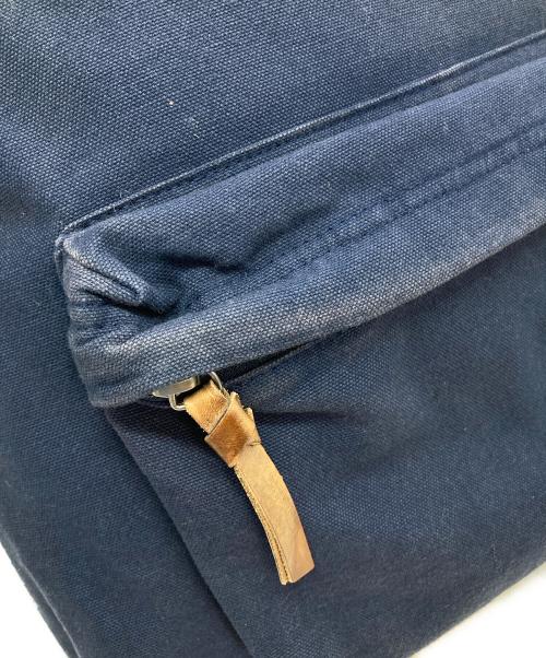POLO RALPH LAUREN（ポロ・ラルフローレン）POLO RALPH LAUREN (ポロ・ラルフローレン) キャンバスリュック ネイビーの古着・服飾アイテム