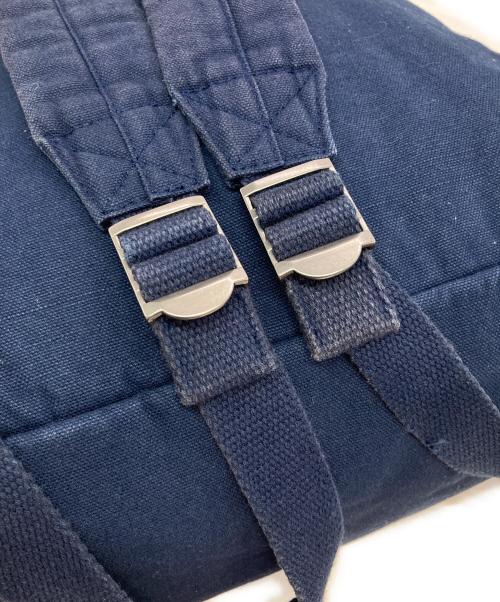 POLO RALPH LAUREN（ポロ・ラルフローレン）POLO RALPH LAUREN (ポロ・ラルフローレン) キャンバスリュック ネイビーの古着・服飾アイテム