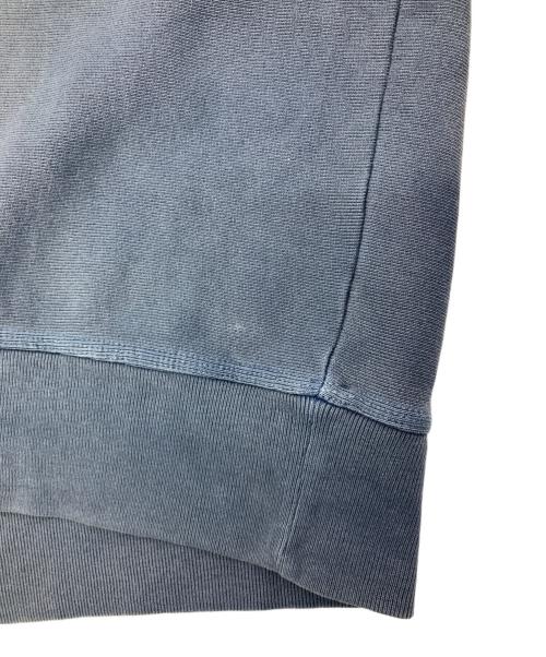 stussy（ステューシー）stussy (ステューシー) 8 Ball Crew Pigment Dyed ブルー サイズ:Lの古着・服飾アイテム