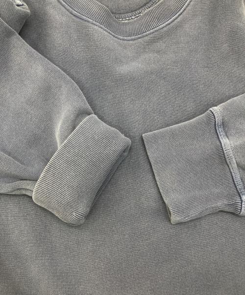 stussy（ステューシー）stussy (ステューシー) 8 Ball Crew Pigment Dyed ブルー サイズ:Lの古着・服飾アイテム