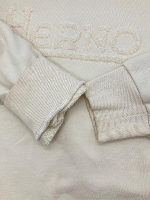 HERNO Resort（ヘルノリゾート）HERNO Resort (ヘルノリゾート) クルーネックスウェット アイボリー サイズ:46の古着・服飾アイテム