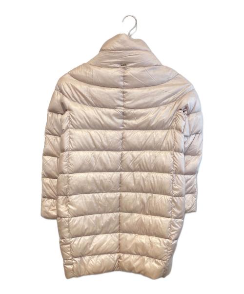 HERNO（ヘルノ）HERNO (ヘルノ) DORAダウンコート ピンク サイズ:42の古着・服飾アイテム