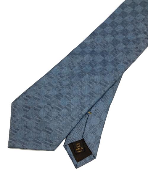 LOUIS VUITTON（ルイ ヴィトン）LOUIS VUITTON (ルイ ヴィトン) シルクネクタイ ブルー サイズ:-の古着・服飾アイテム