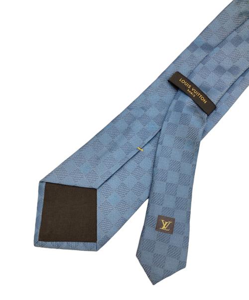LOUIS VUITTON（ルイ ヴィトン）LOUIS VUITTON (ルイ ヴィトン) シルクネクタイ ブルー サイズ:-の古着・服飾アイテム